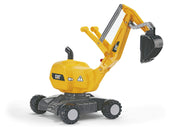 Cat Excavator On Wheels