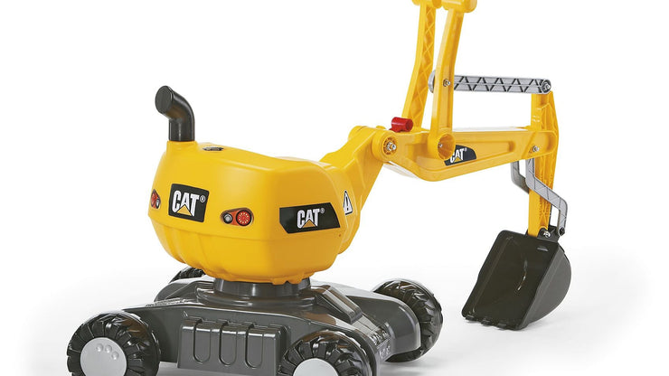Cat Excavator On Wheels