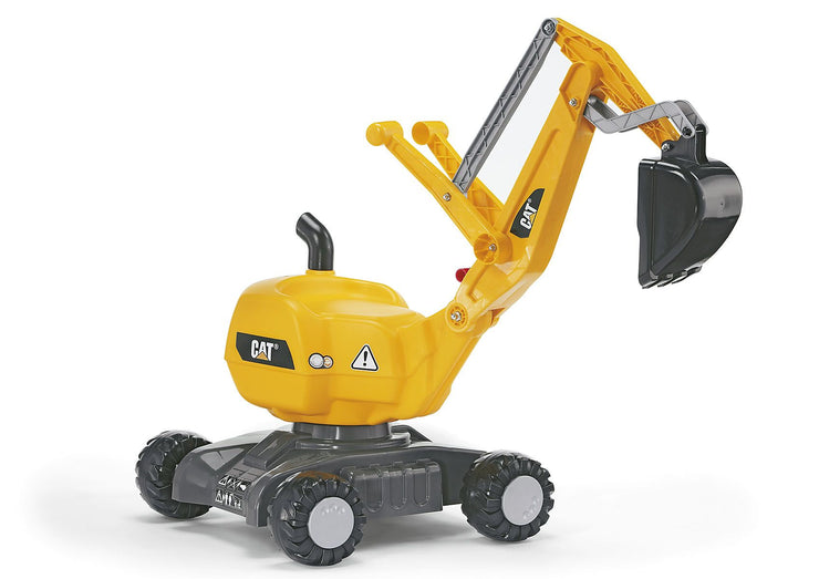 Cat Excavator On Wheels