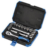 Metric Socket Set, 3/8" Sq. Dr.