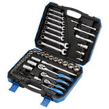 Metric Tool Kit, 1/4", 3/8" and 1/2" Sq. Dr.