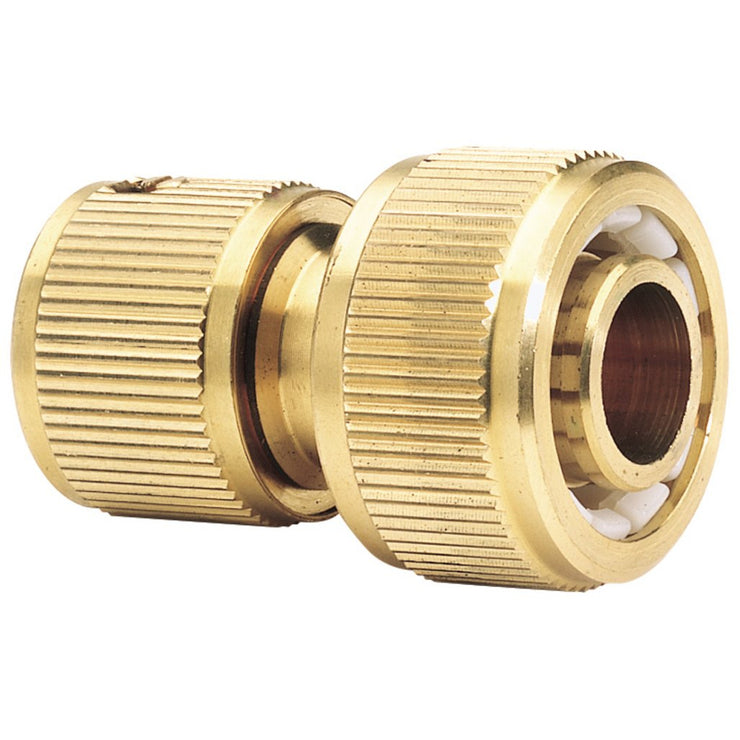 Draper Expert Brass Garden Hose Connector, 3/4"