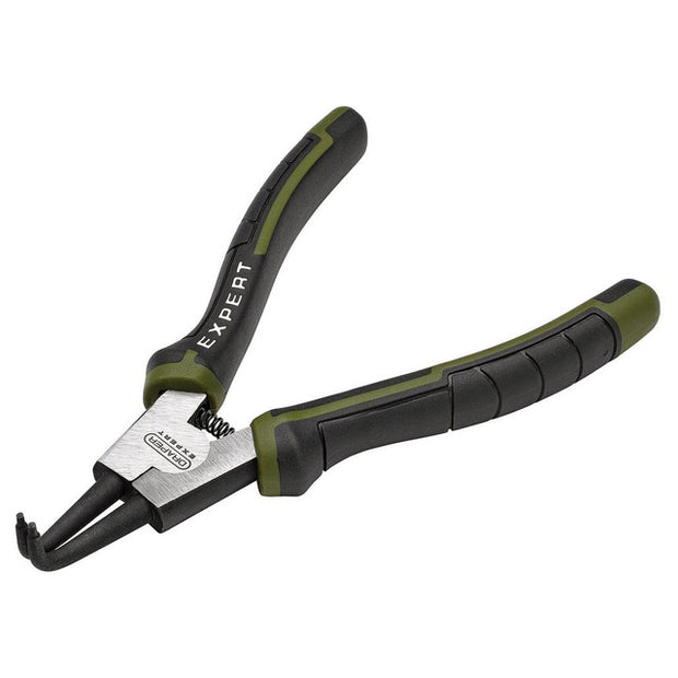 Expert Bent External Circlip Pliers, 180mm