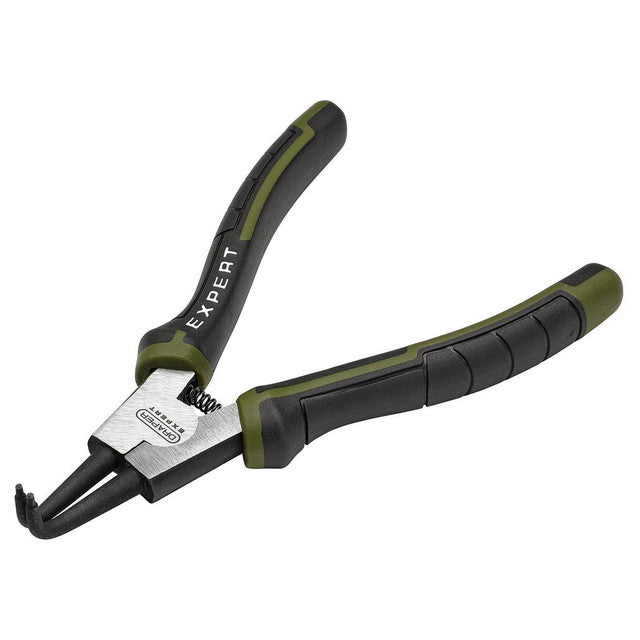 Expert Bent External Circlip Pliers, 180mm