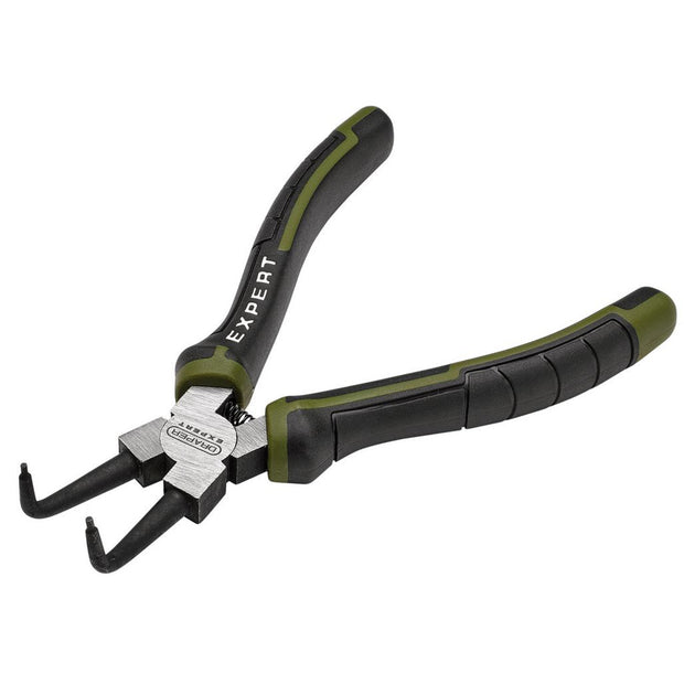 Expert Bent Internal Circlip Pliers, 180mm