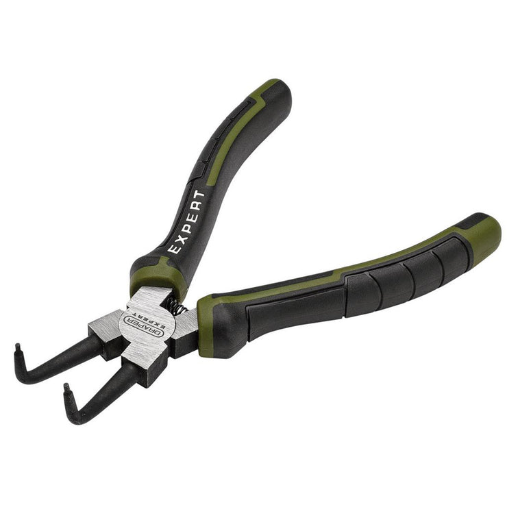 Expert Bent Internal Circlip Pliers, 180mm