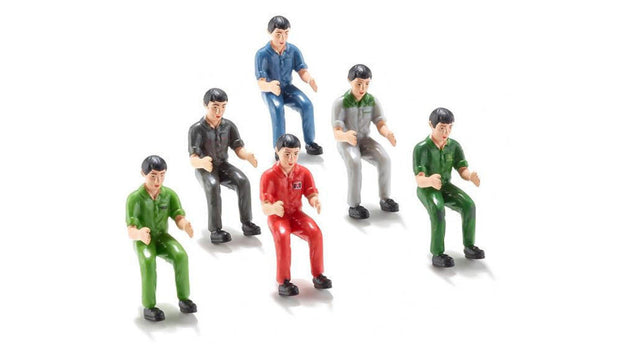 1:32 Set Of 6 Tractor Drivers