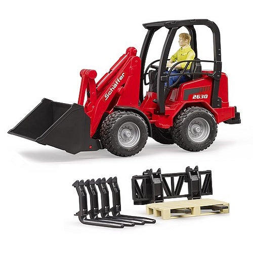 1:16 Schaffer 2630 Compact Loader c/w Figure & Accessories
