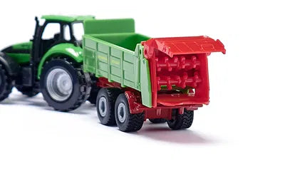 1:87 DEUTZ-FAHR with universal Strautmann manure spreader