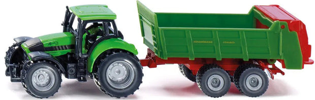 1:87 DEUTZ-FAHR with universal Strautmann manure spreader