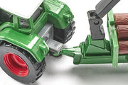 1:87 Fendt with forestry trailer