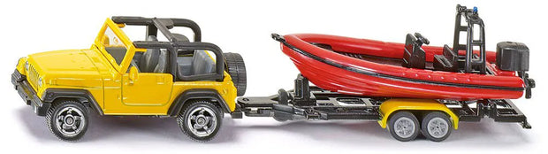 1:87 Jeep With Boat