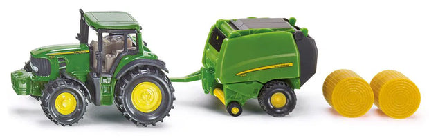 1:87 John Deere With Round Baler