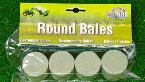 1:32 Round Silage Bales Set Of 4
