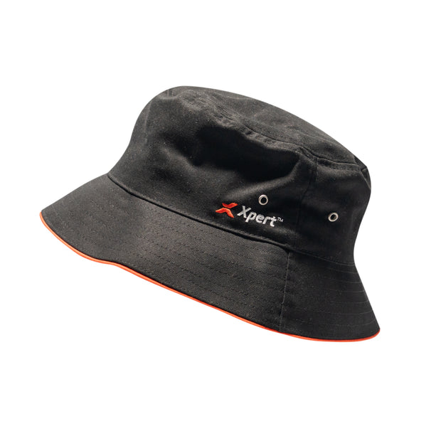 Bucket Hat Black / Orange