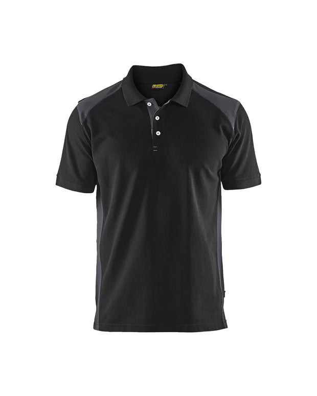 1180 ORN SILVERSWIFT TWO TONE POLOSHIRT - GREY/BLACK