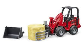 1:16 Schaffer 2630 Compact Loader c/w Bale Grab