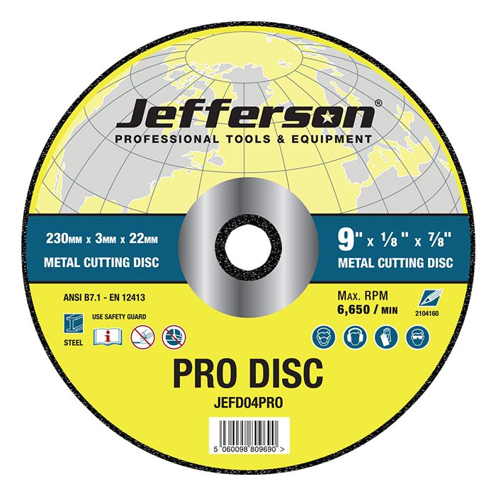 9" Metal Cutting disk