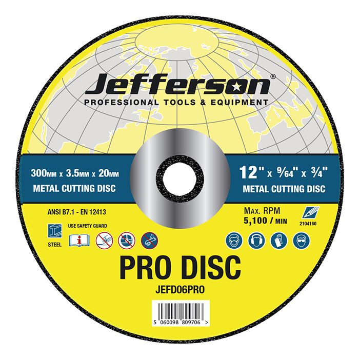 12" cutting disk