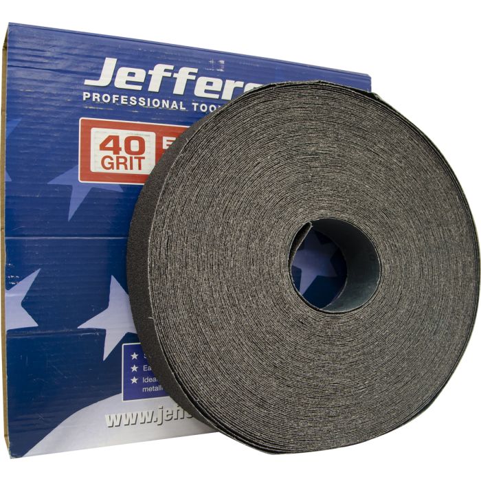 40 Grit Emery Cloth 50mm X 50m