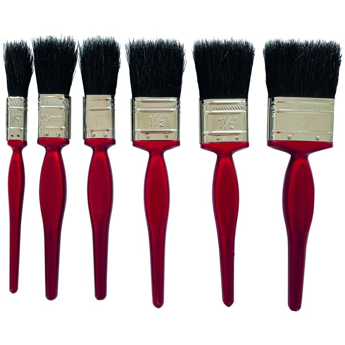 General Purpose Paint Brush Set (6 Piece)