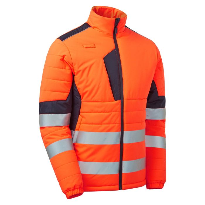 System HV Eco Thermal Baffle Jacket Orange